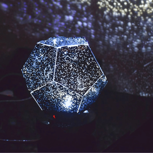 Rotating LED Night Light with Remote Control