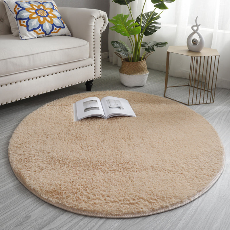Round Carpet with Non-Slip Design for Stylish Home Decor