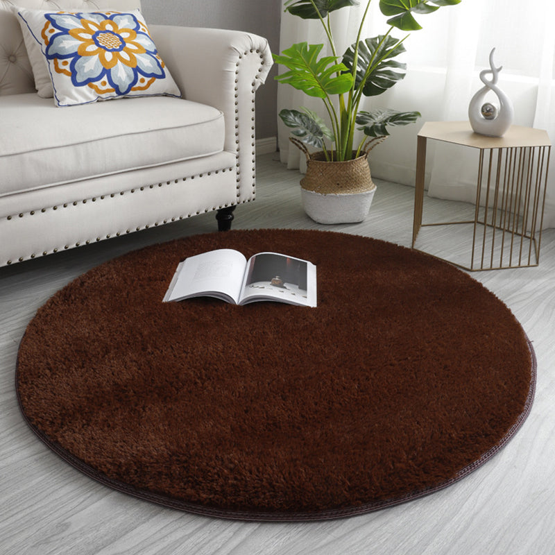 Round Carpet with Non-Slip Design for Stylish Home Decor