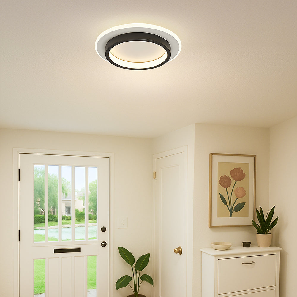 Round LED Ceiling Lamp for Bedroom Hallway and Living Room