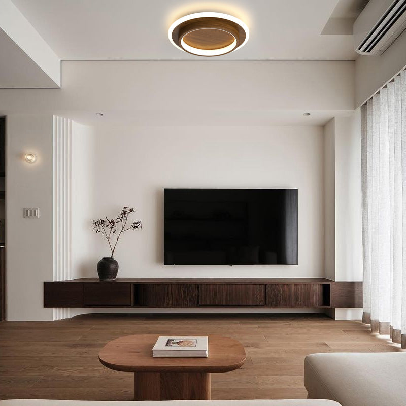 Round LED Ceiling Lamp for Bedroom Hallway and Living Room