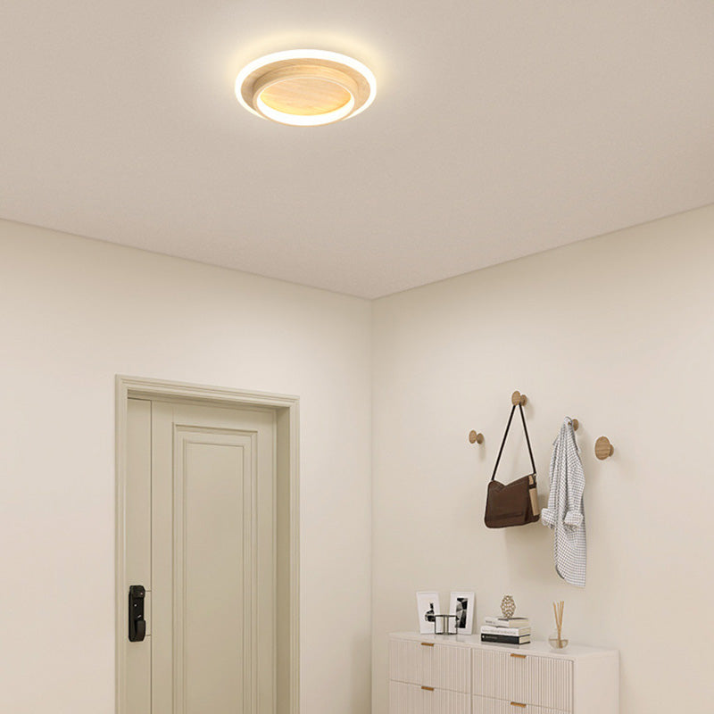 Round LED Ceiling Lamp for Bedroom Hallway and Living Room