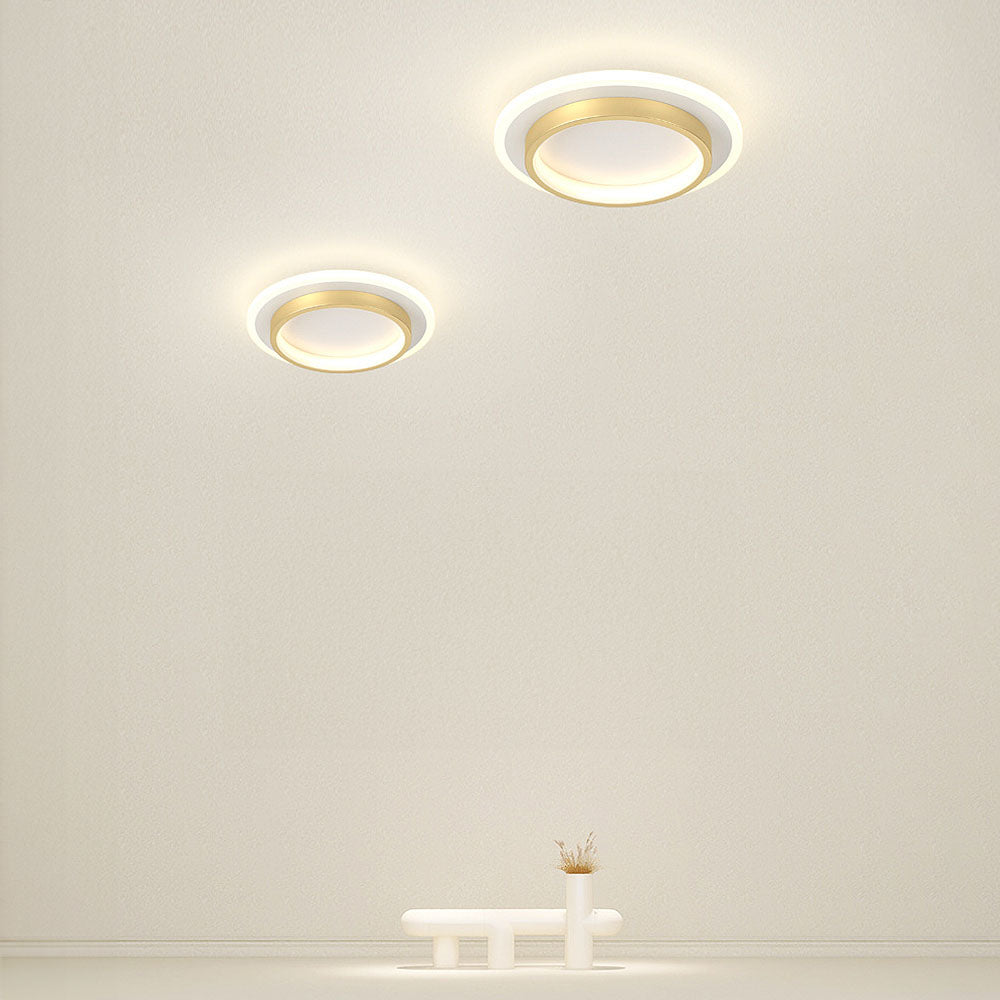 Round LED Ceiling Lamp for Bedroom Hallway and Living Room