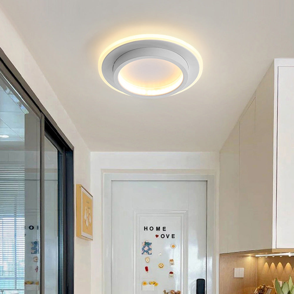 Round LED Ceiling Lamp for Bedroom Hallway and Living Room