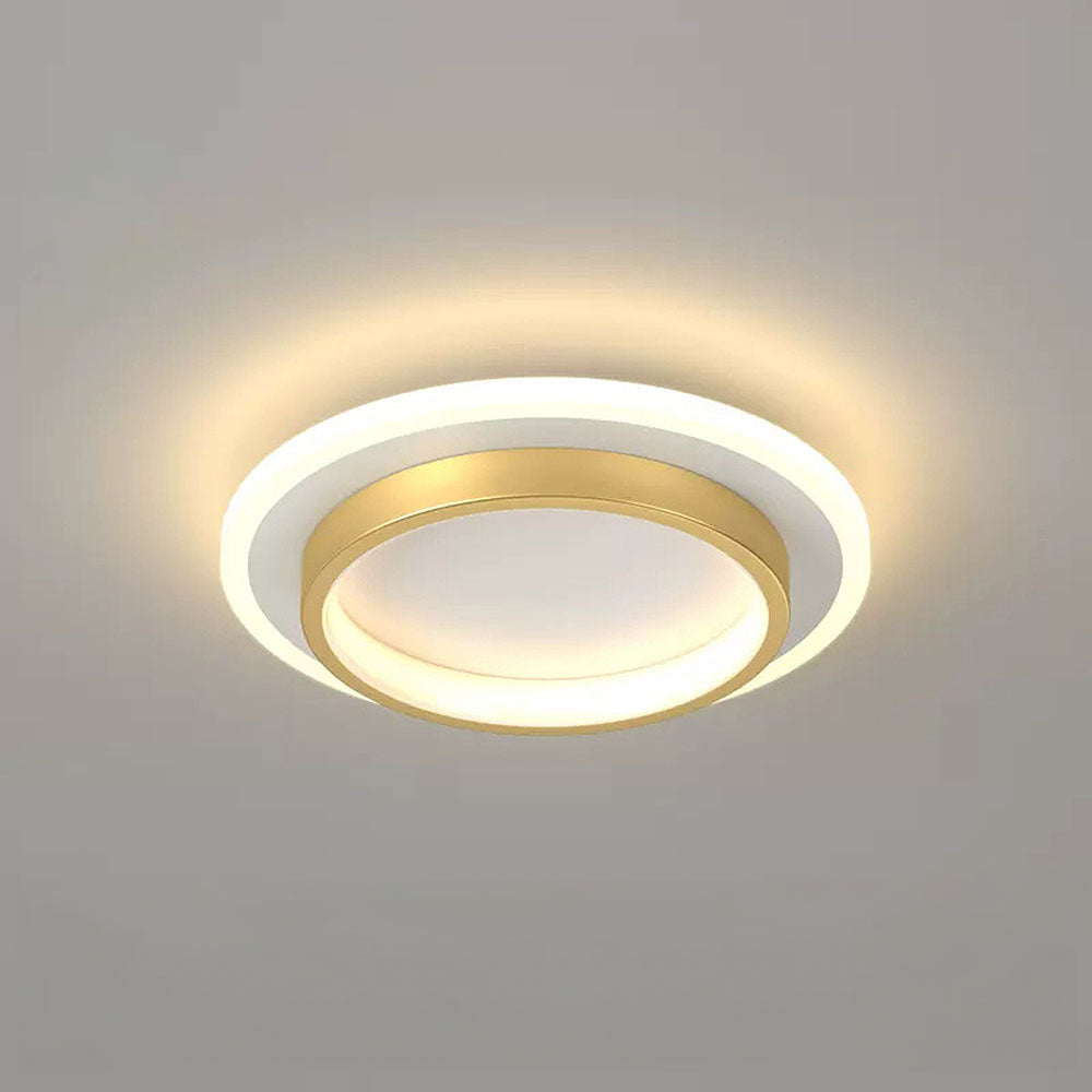 Round LED Ceiling Lamp for Bedroom Hallway and Living Room