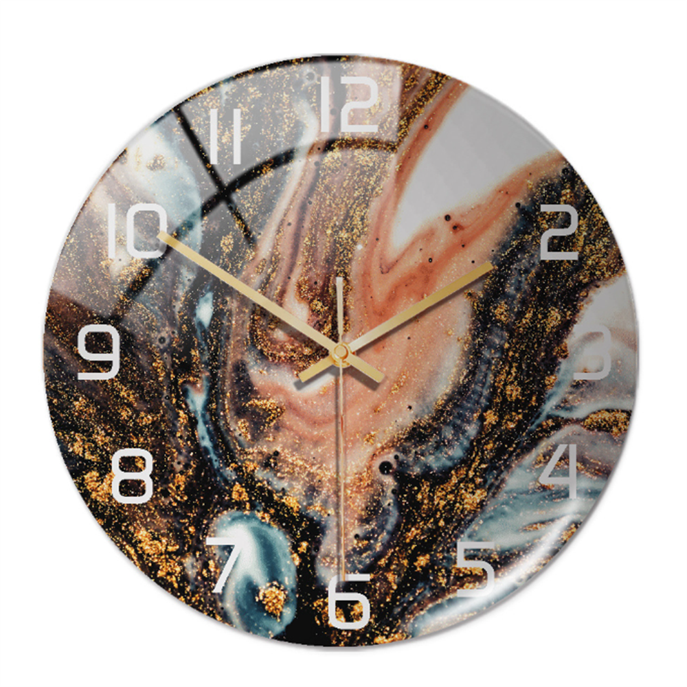 Round Wall Clock for Modern Home Decor