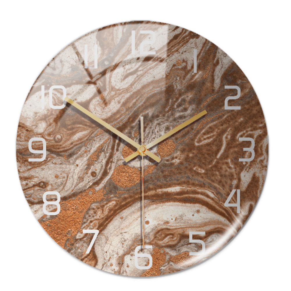 Round Wall Clock for Modern Home Decor