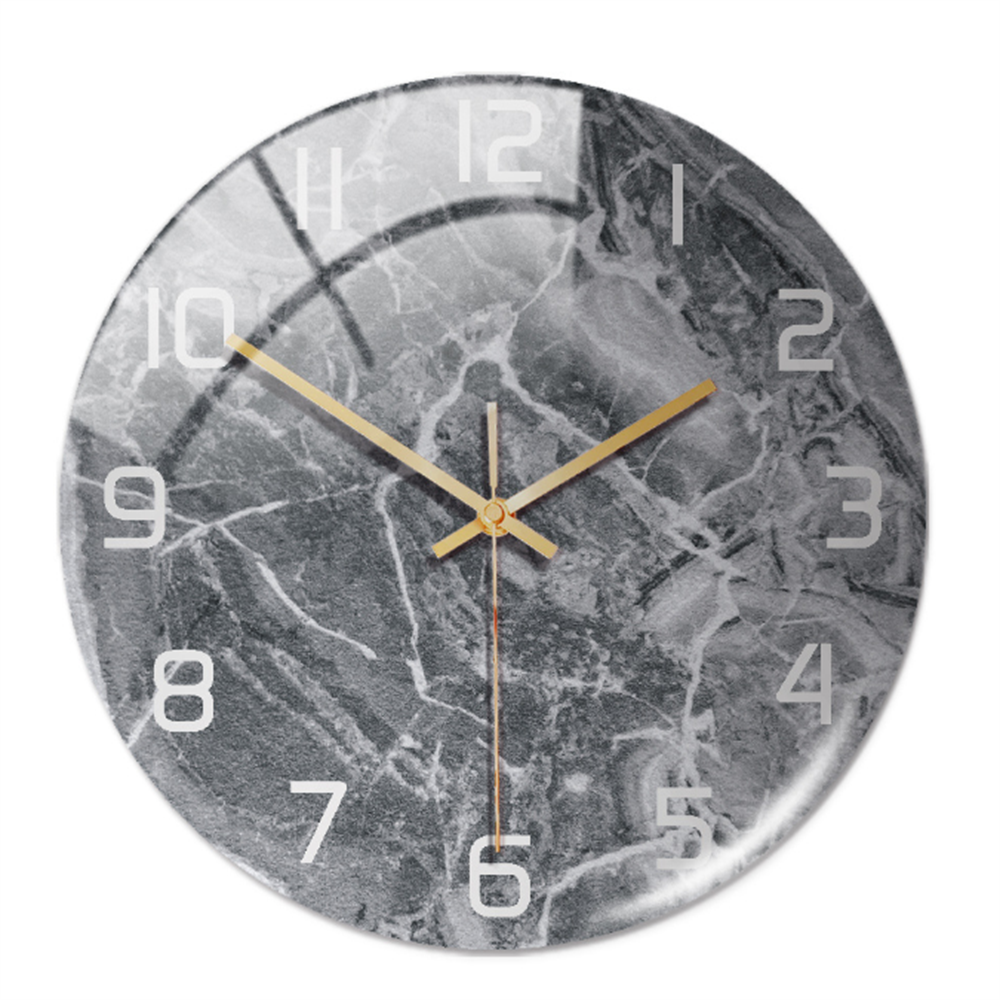 Round Wall Clock for Modern Home Decor