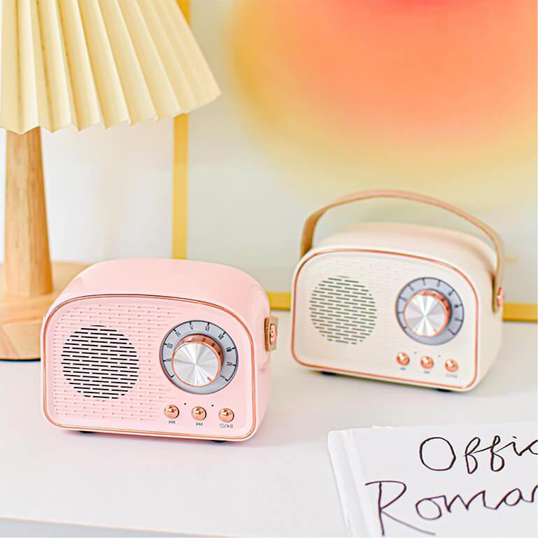 Round Wireless Bluetooth Speaker