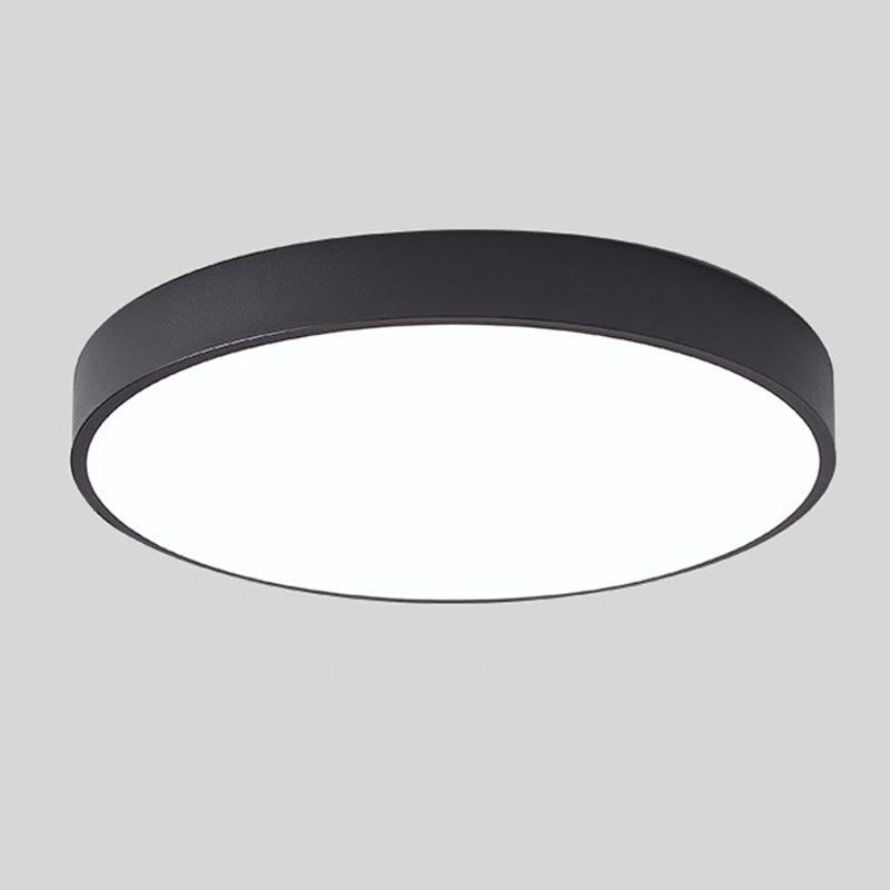 Scandinavian Ceiling Light – Round Wooden Design – Macaron Style –  Warm Light
