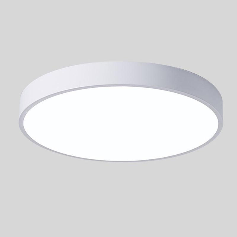 Scandinavian Ceiling Light – Round Wooden Design – Macaron Style –  Warm Light