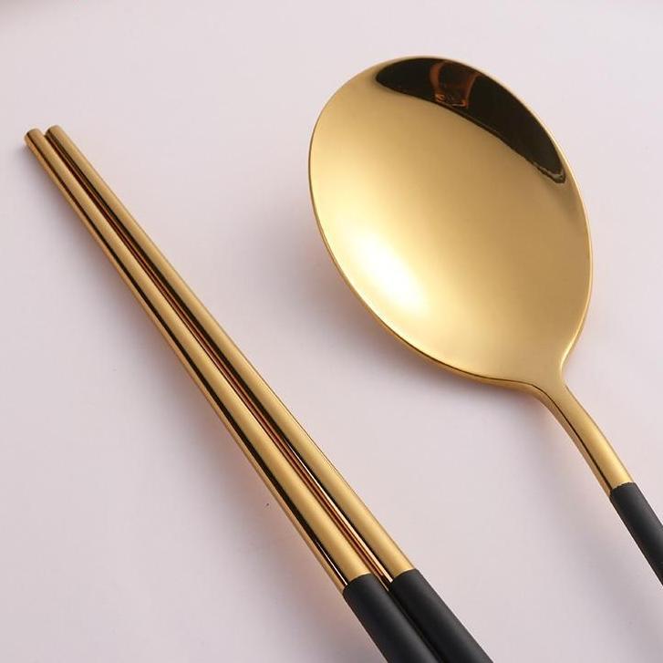 Set Of 18 Stainless Steel Chopsticks