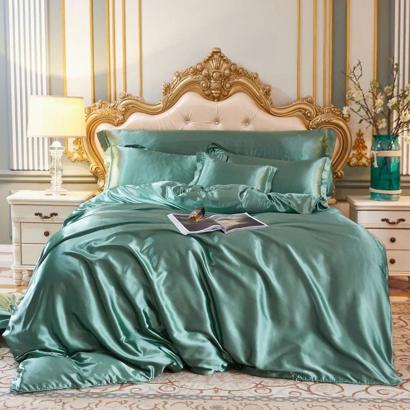 Set Of 4 Machine-Washable Duvet Cover