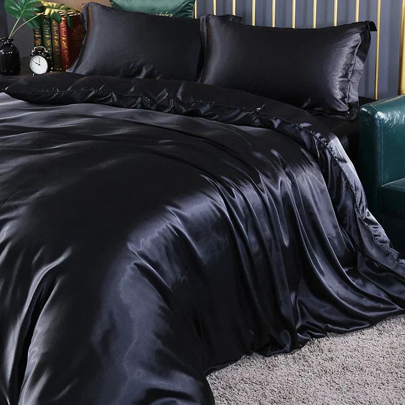 Set Of 4 Machine-Washable Duvet Cover