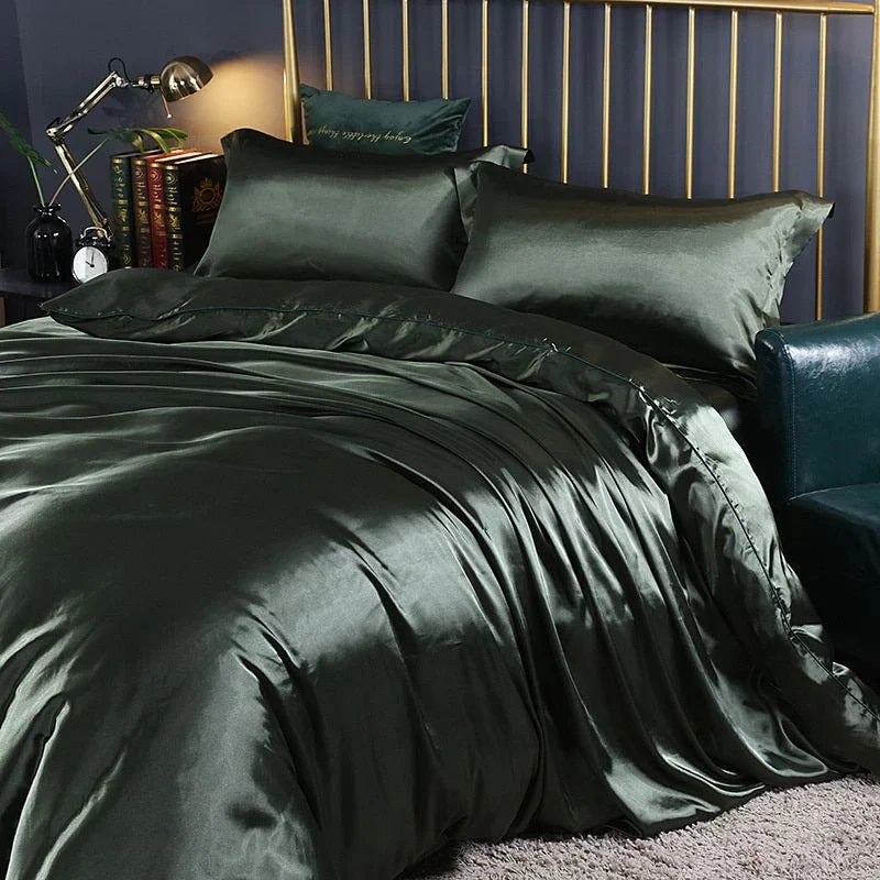 Set Of 4 Machine-Washable Duvet Cover