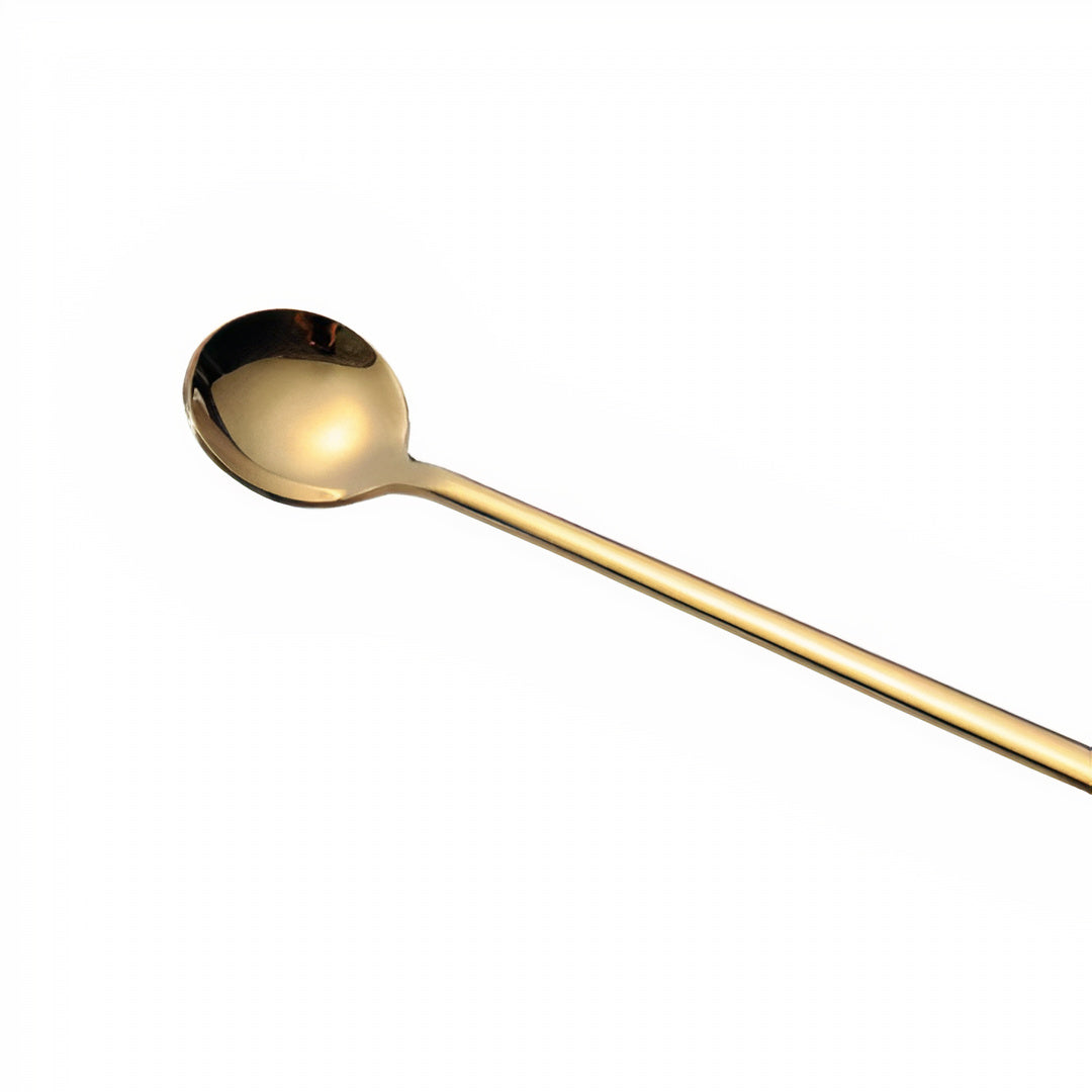 Set Of 4 Stainless Steel Dessert Spoon Set