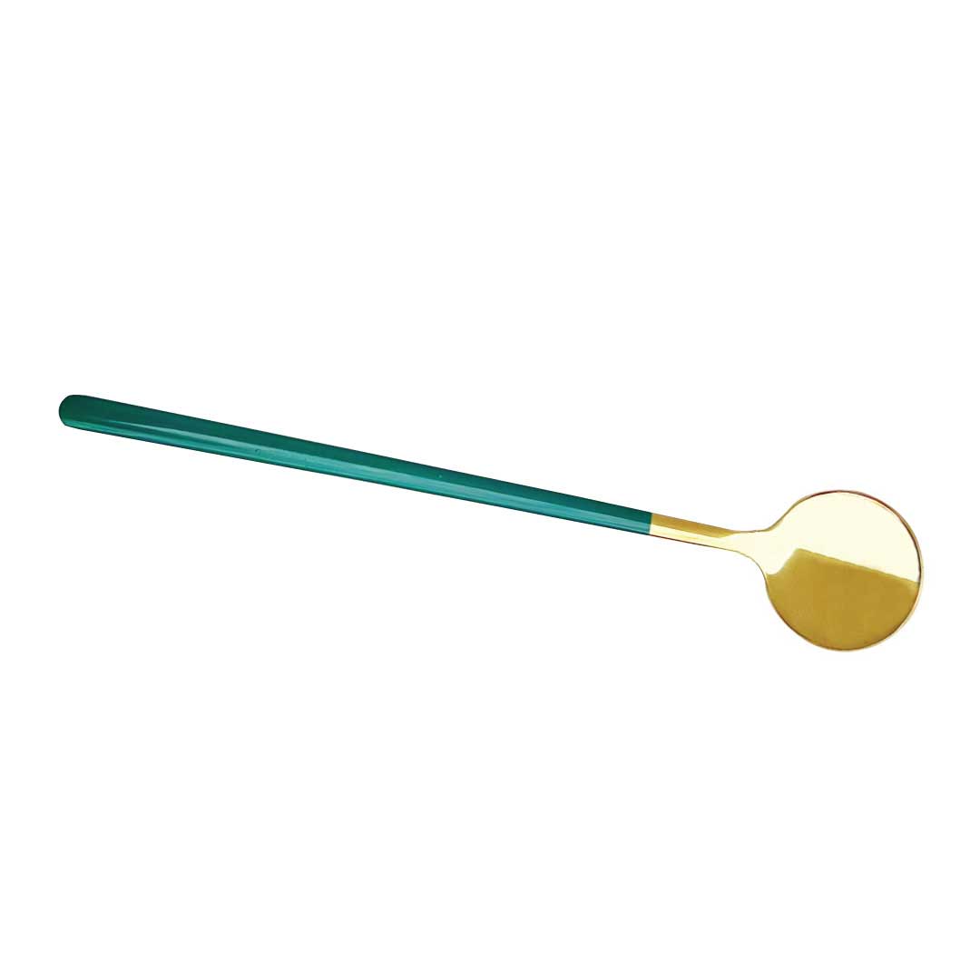 Set Of 4 Stainless Steel Dessert Spoon Set