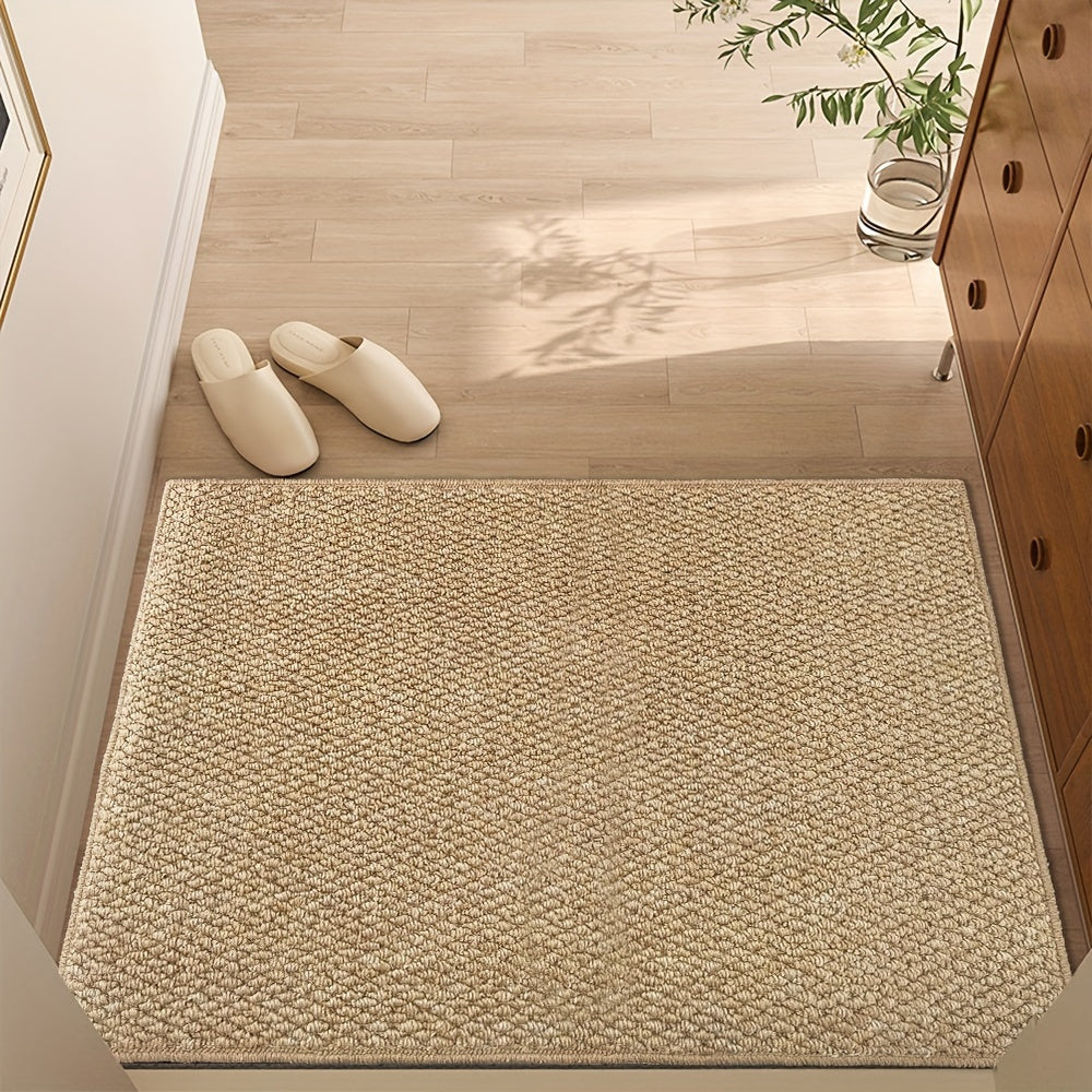 Non-Slip Soft Absorbent Jute-Style Door Mat