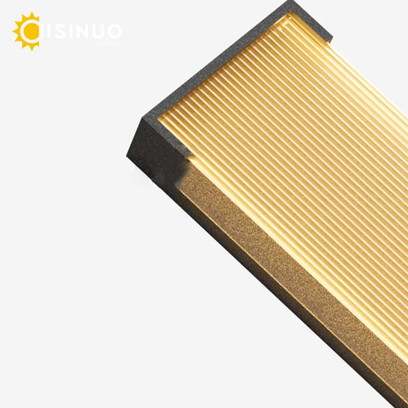 Solar Powered Outdoor Wall Lamp for Garden and Exterior Lighting