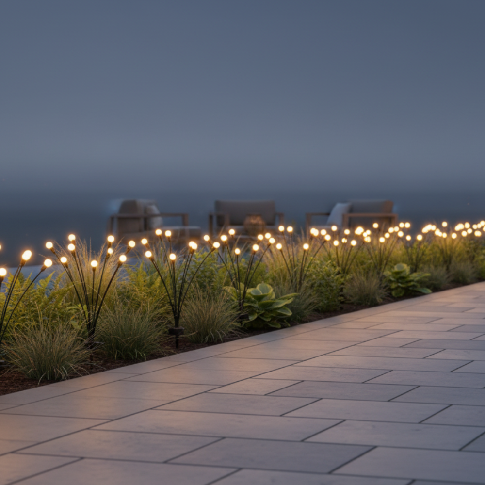 Solar Firefly Garden Lights