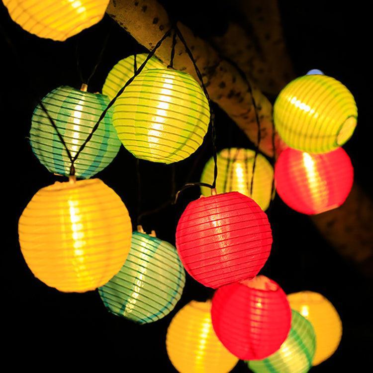 Solar Lantern String Lights