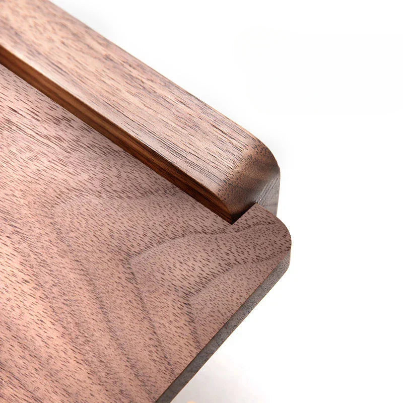 Solid Walnut Toilet Roll Holder