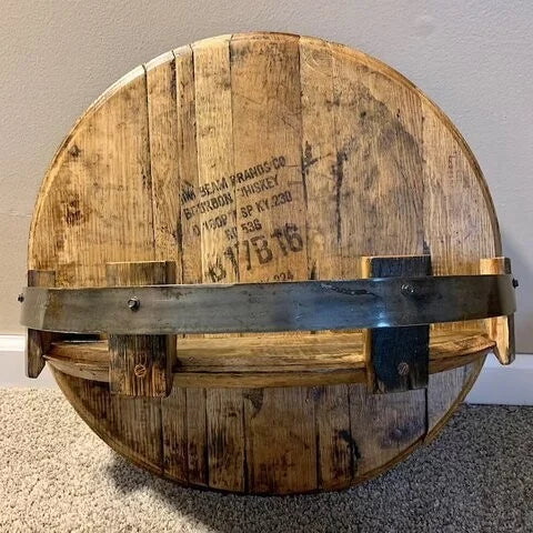 Solid Wood Bottle Display