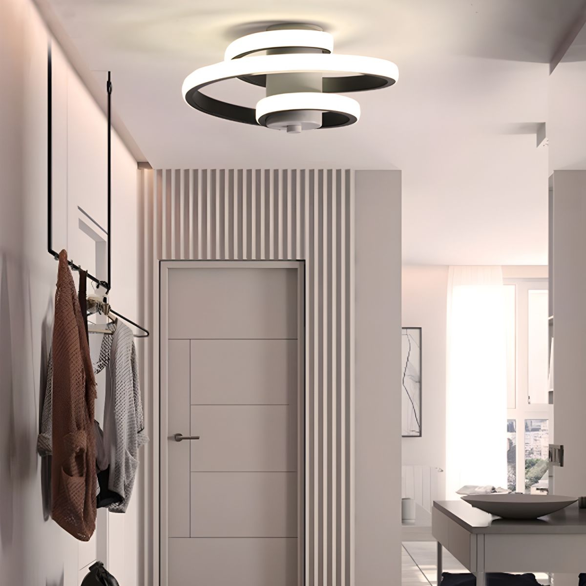 Spiral LED Ceiling Light