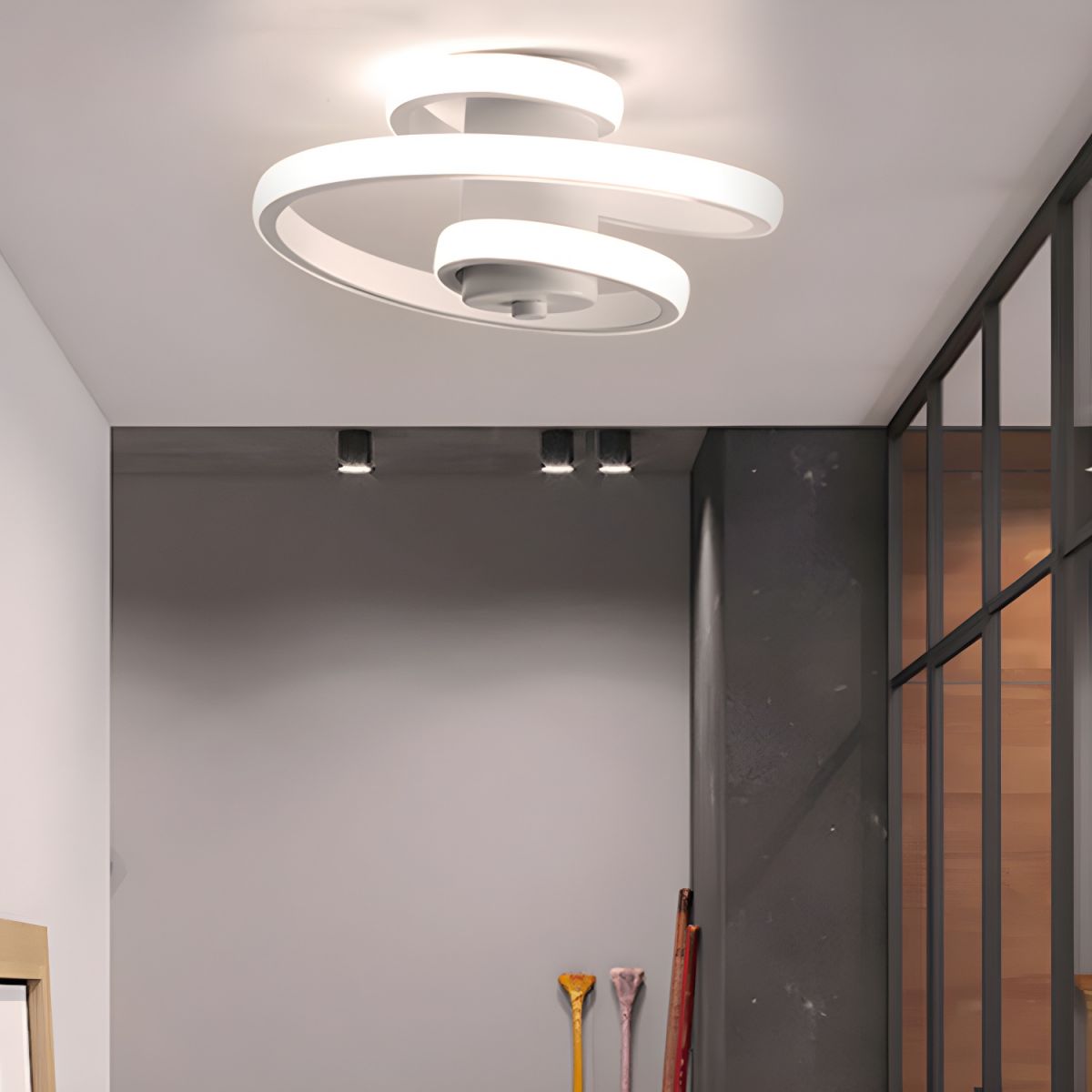 Spiral LED Ceiling Light