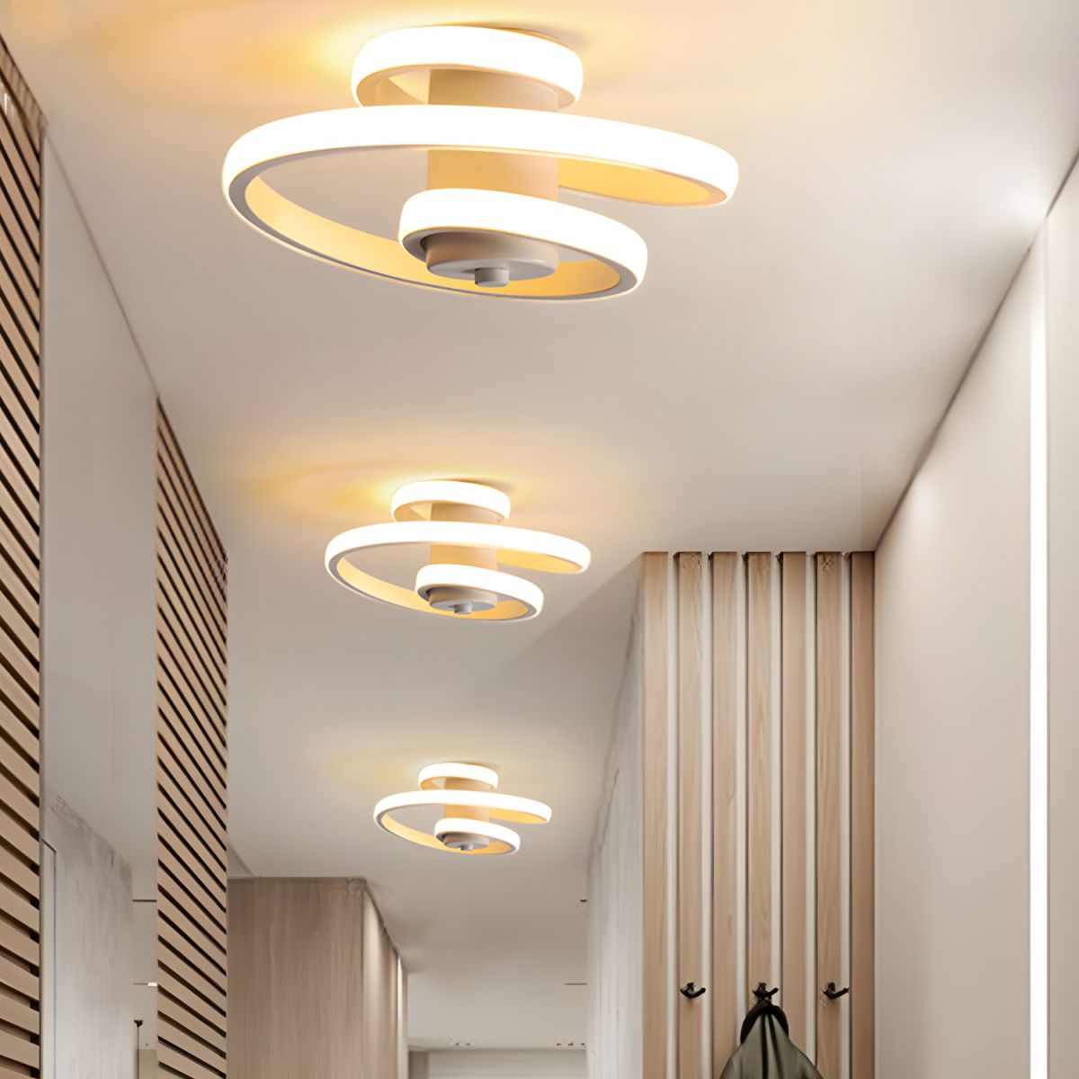 Spiral LED Ceiling Light