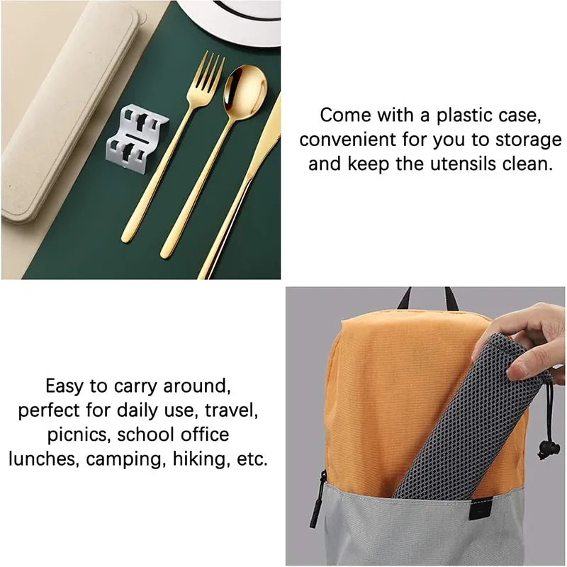Stainless Steel Portable Cutlery Set
