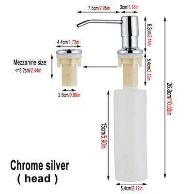 Stainless Steel Soap Dispenser
