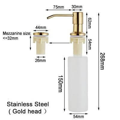 Stainless Steel Soap Dispenser