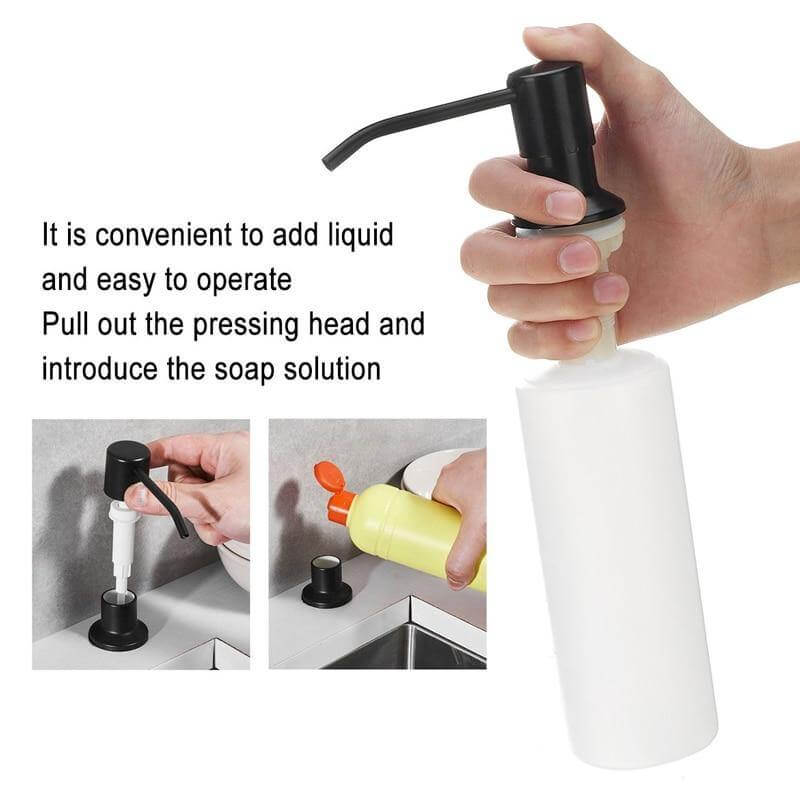 Stainless Steel Soap Dispenser