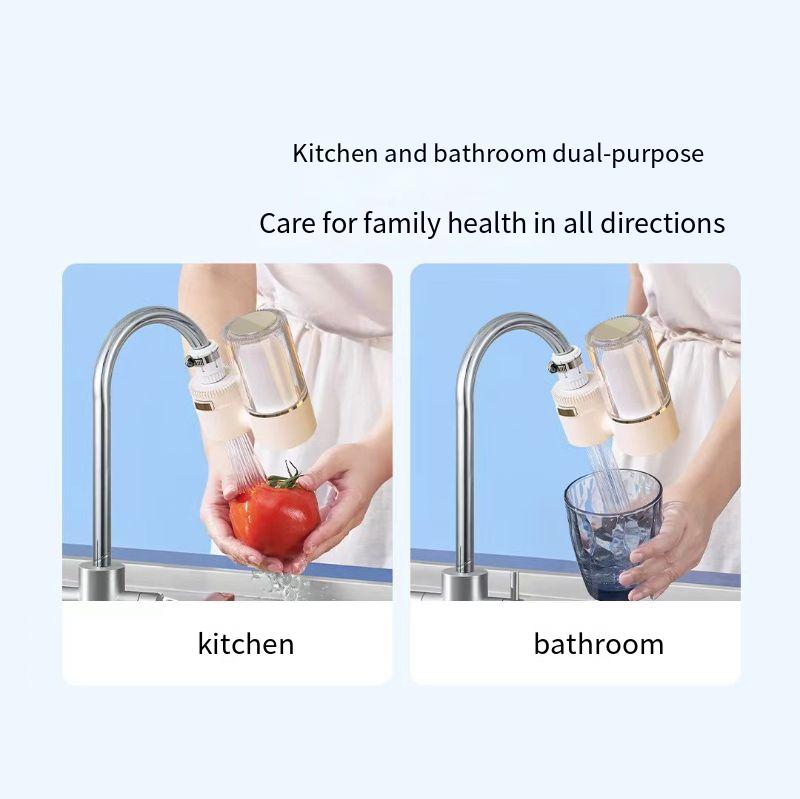 Stainless Steel Water-Filtered Filtered Kitchen Faucet