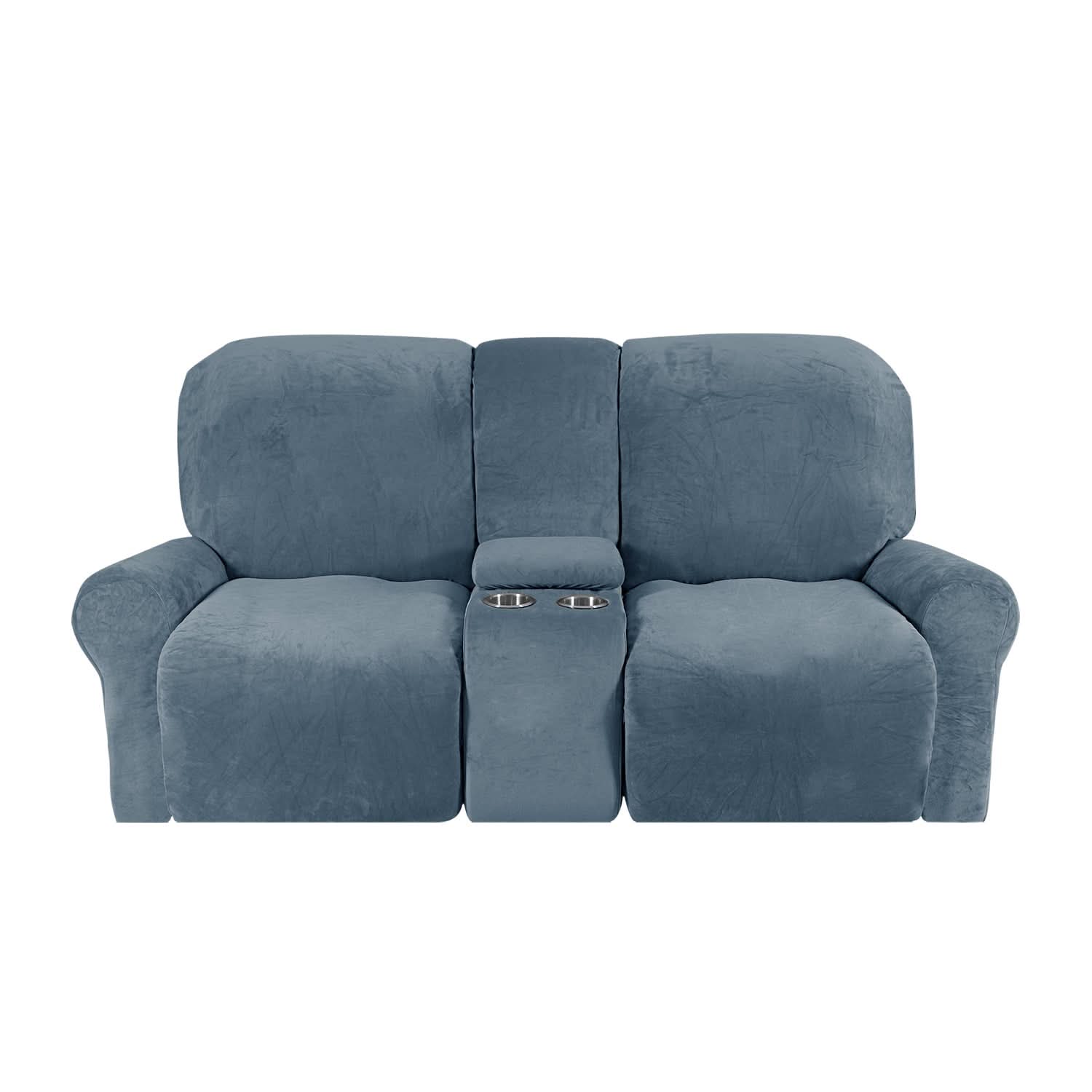 Stretch-Fit Non-Slip Machine-Washable Recliner Cover