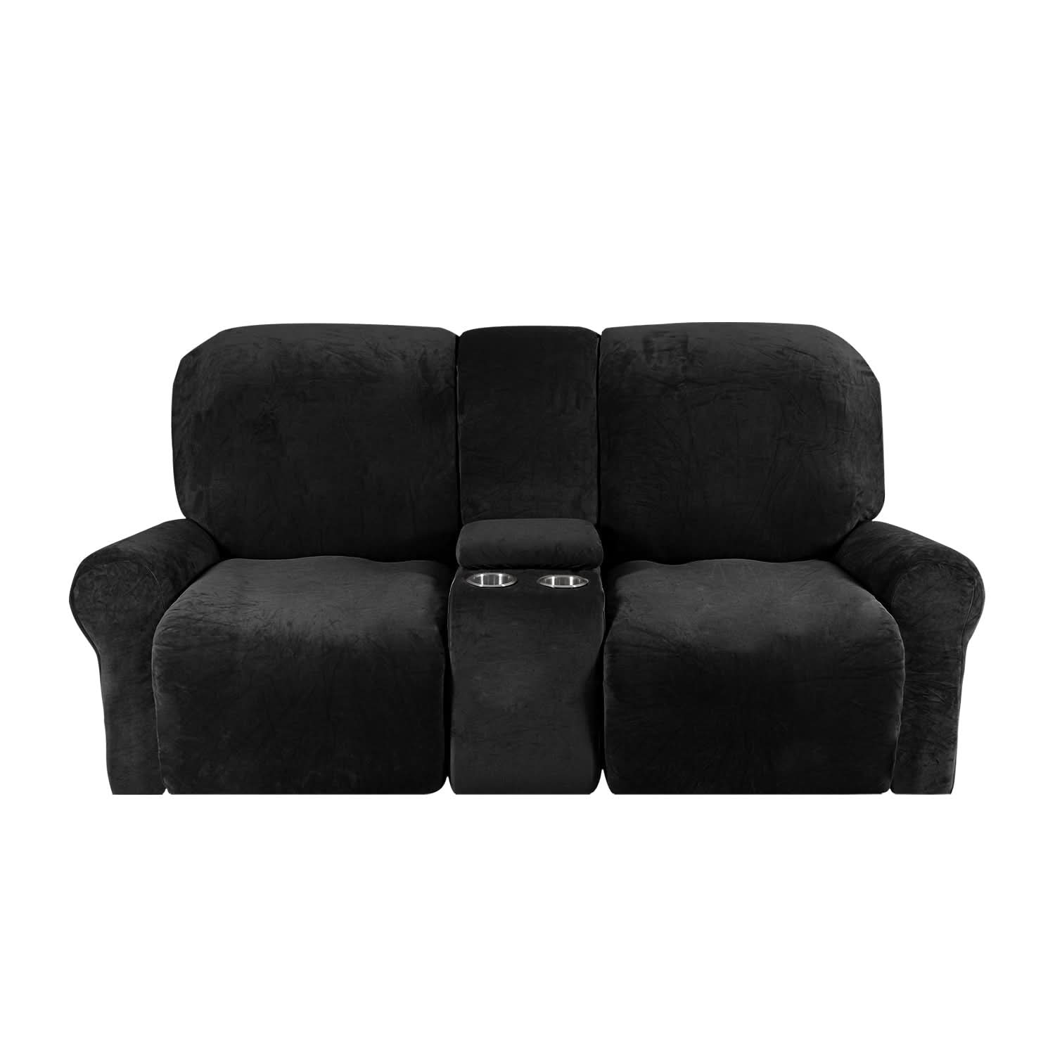 Stretch-Fit Non-Slip Machine-Washable Recliner Cover