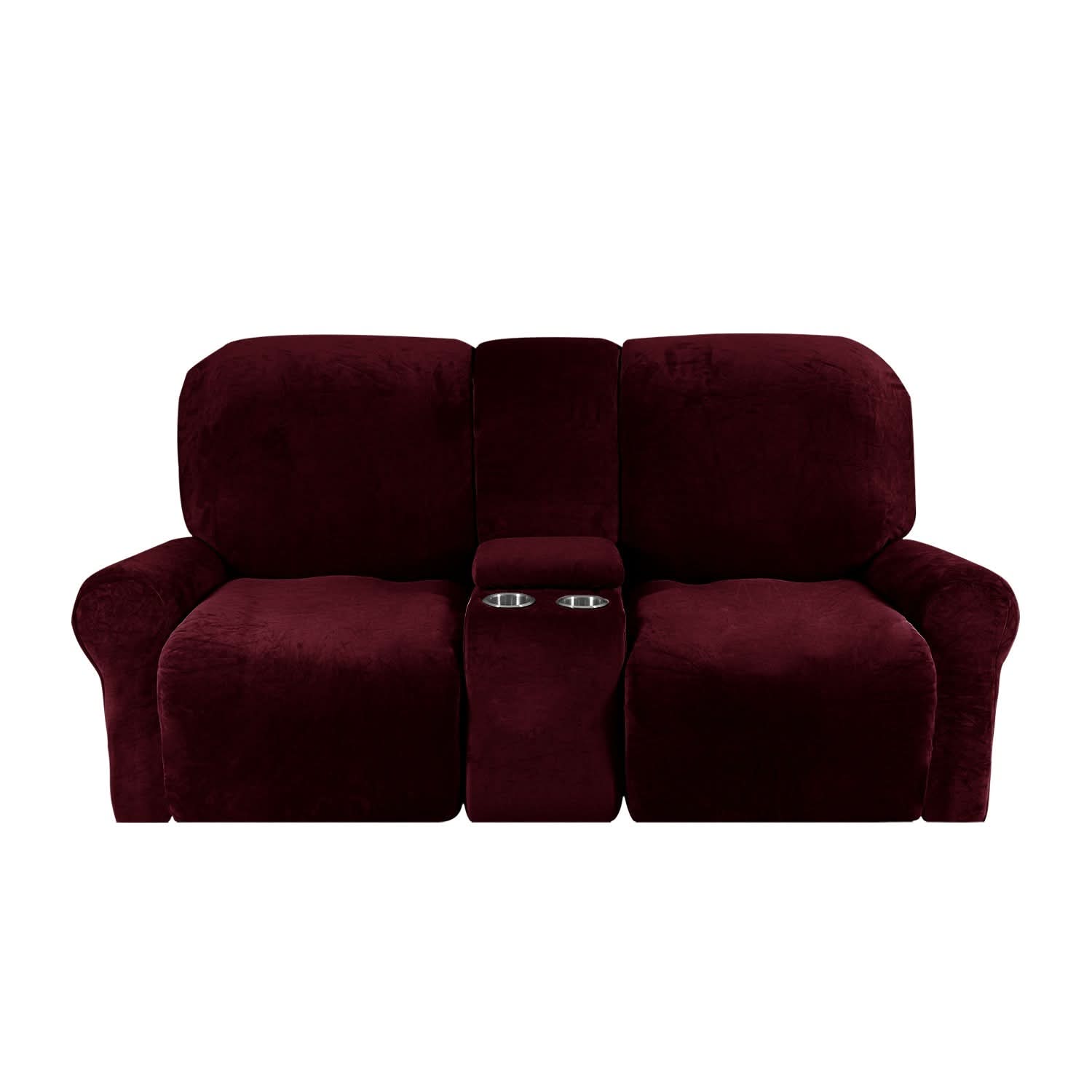 Stretch-Fit Non-Slip Machine-Washable Recliner Cover
