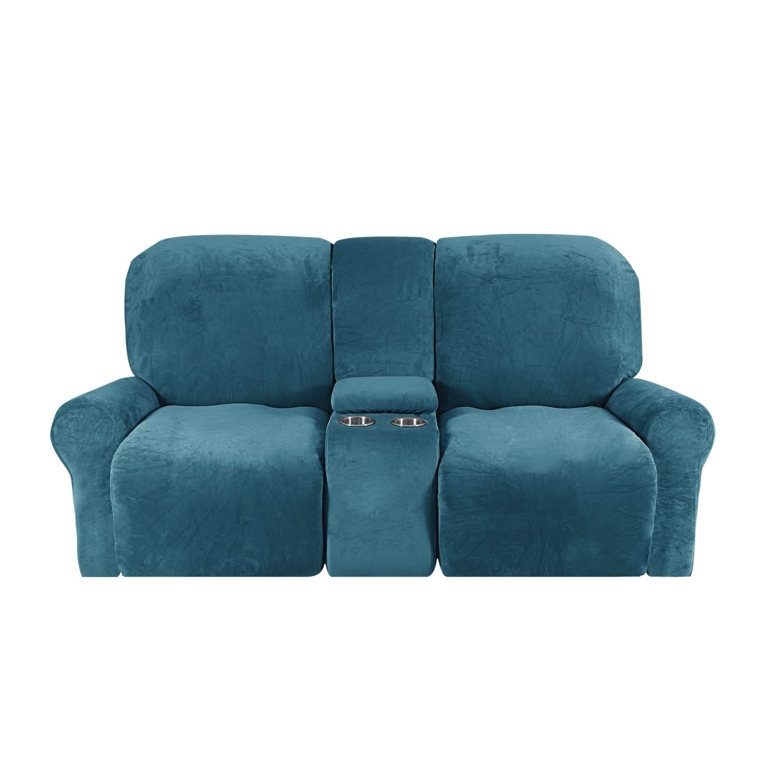 Stretch-Fit Non-Slip Machine-Washable Recliner Cover