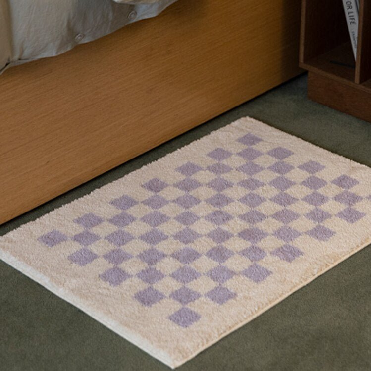 Stylish Non-Slip Multi-Size Plush Bath Mat