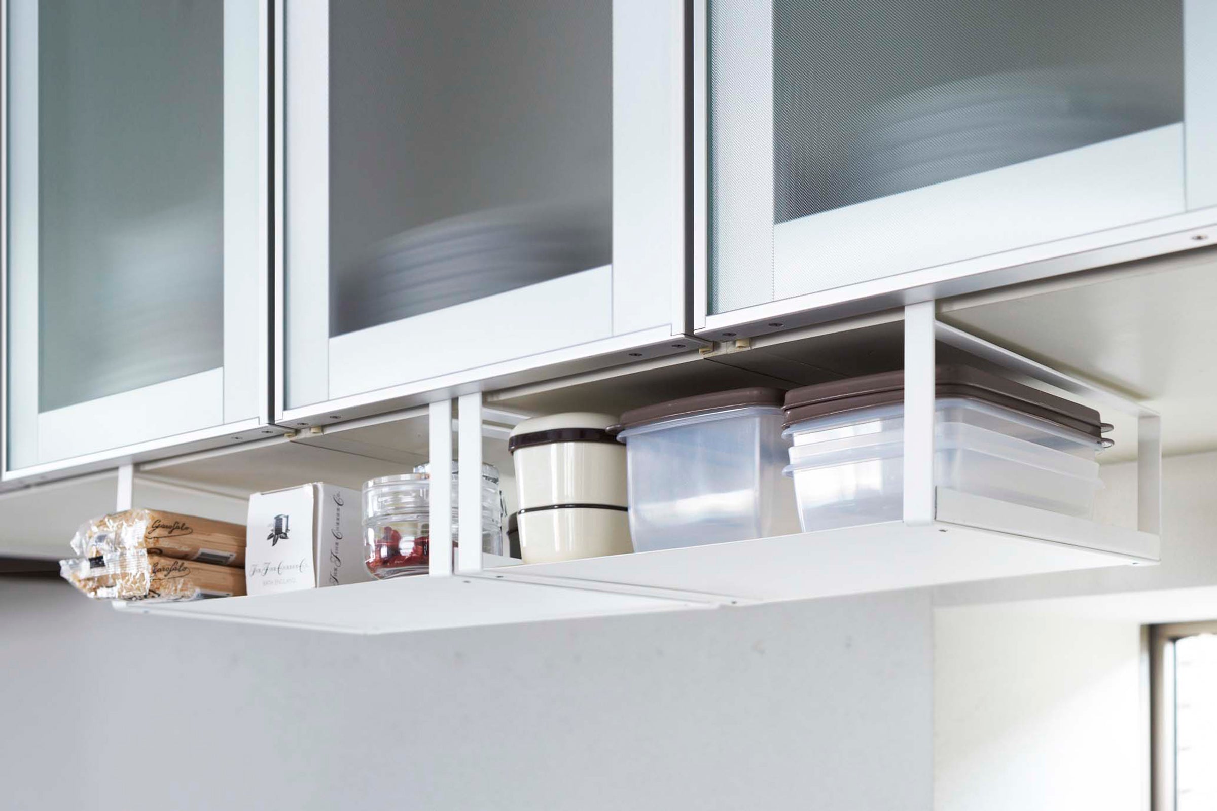 Stylish Stainless Under-Shelf Organizer