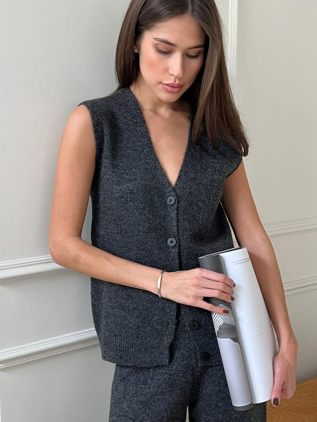 Three Piece Knit Set Women
