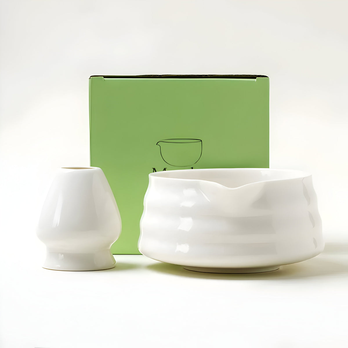 Matcha Bowl and Whisk