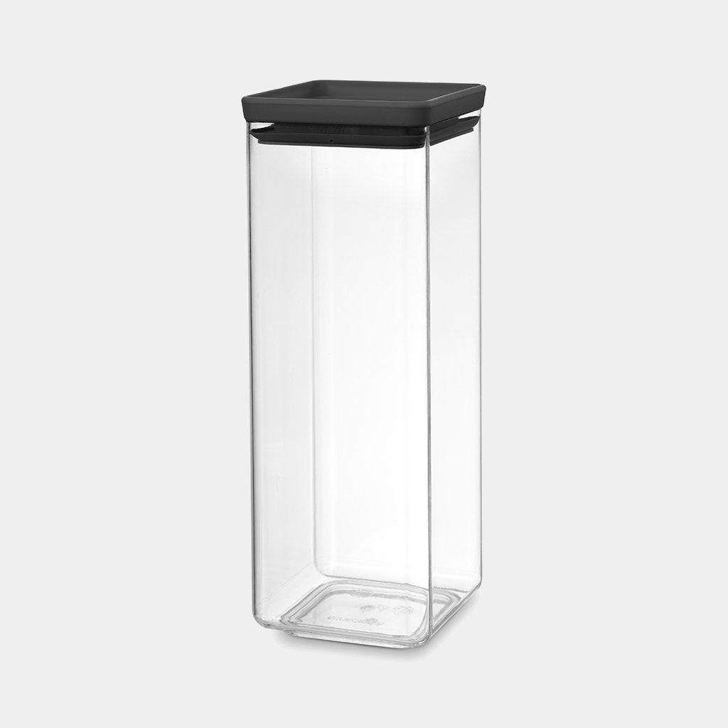 Transparent Plastic Containers with Silicone Seal, Mixed Sizes