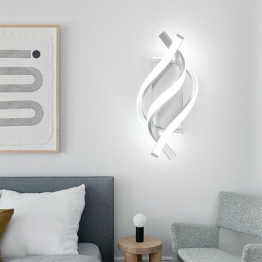 Twisted Shape LED Wall Lamp