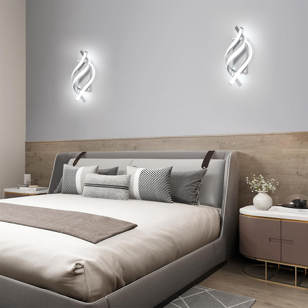 Twisted Shape LED Wall Lamp