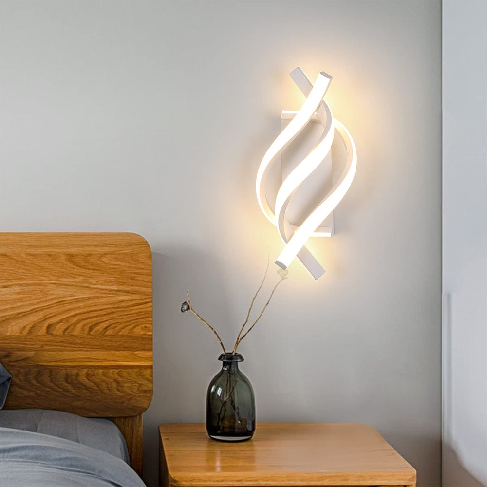 Twisted Shape LED Wall Lamp
