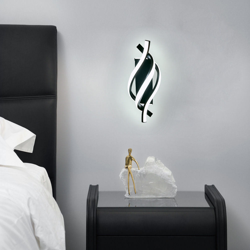 Twisted Shape LED Wall Lamp