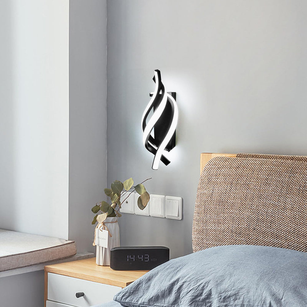 Twisted Shape LED Wall Lamp