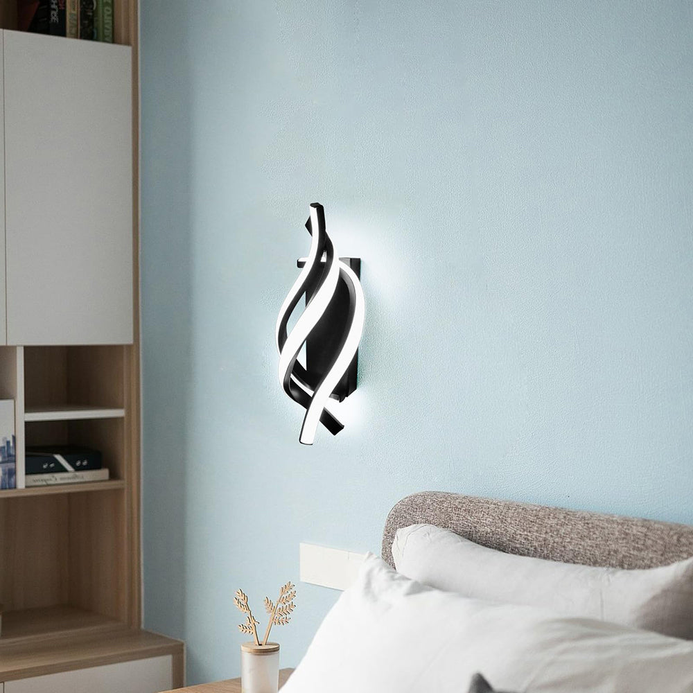 Twisted Shape LED Wall Lamp